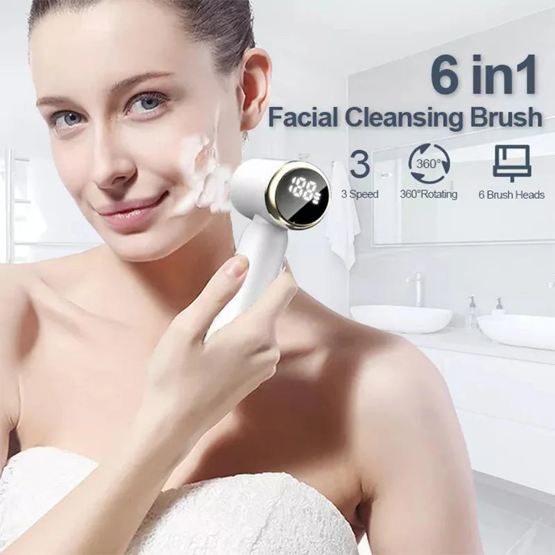 Rechargeable Multifunction Facial Spin Brush