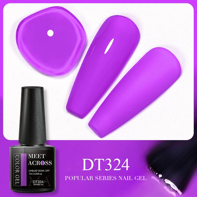5ml Pink Dried Flower Gel Nail Polish