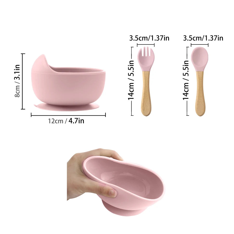 Silicone Baby Feeding Set