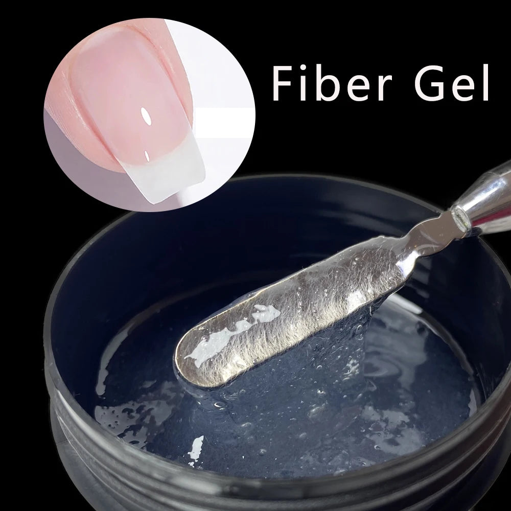 Glitter Milky Hard Builder Gel