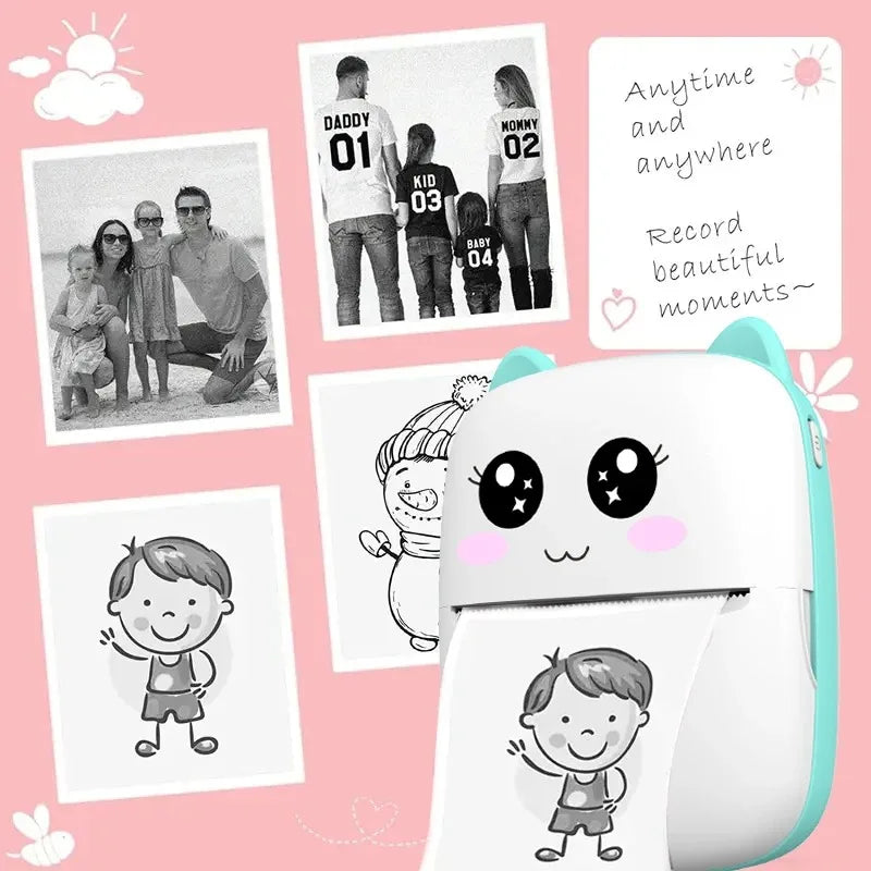 Portable Thermal Mini Printer