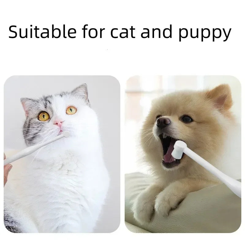 Dog Dental Care Toothbrush to Remove Bad Breath