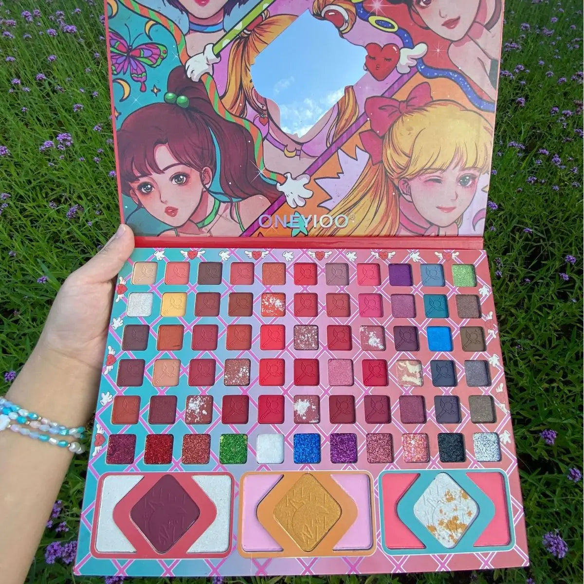 96-Color Neon Eyeshadow Palette