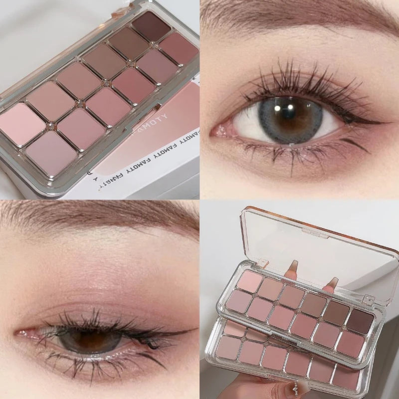 Cool Tone Matte Eyeshadow Palette
