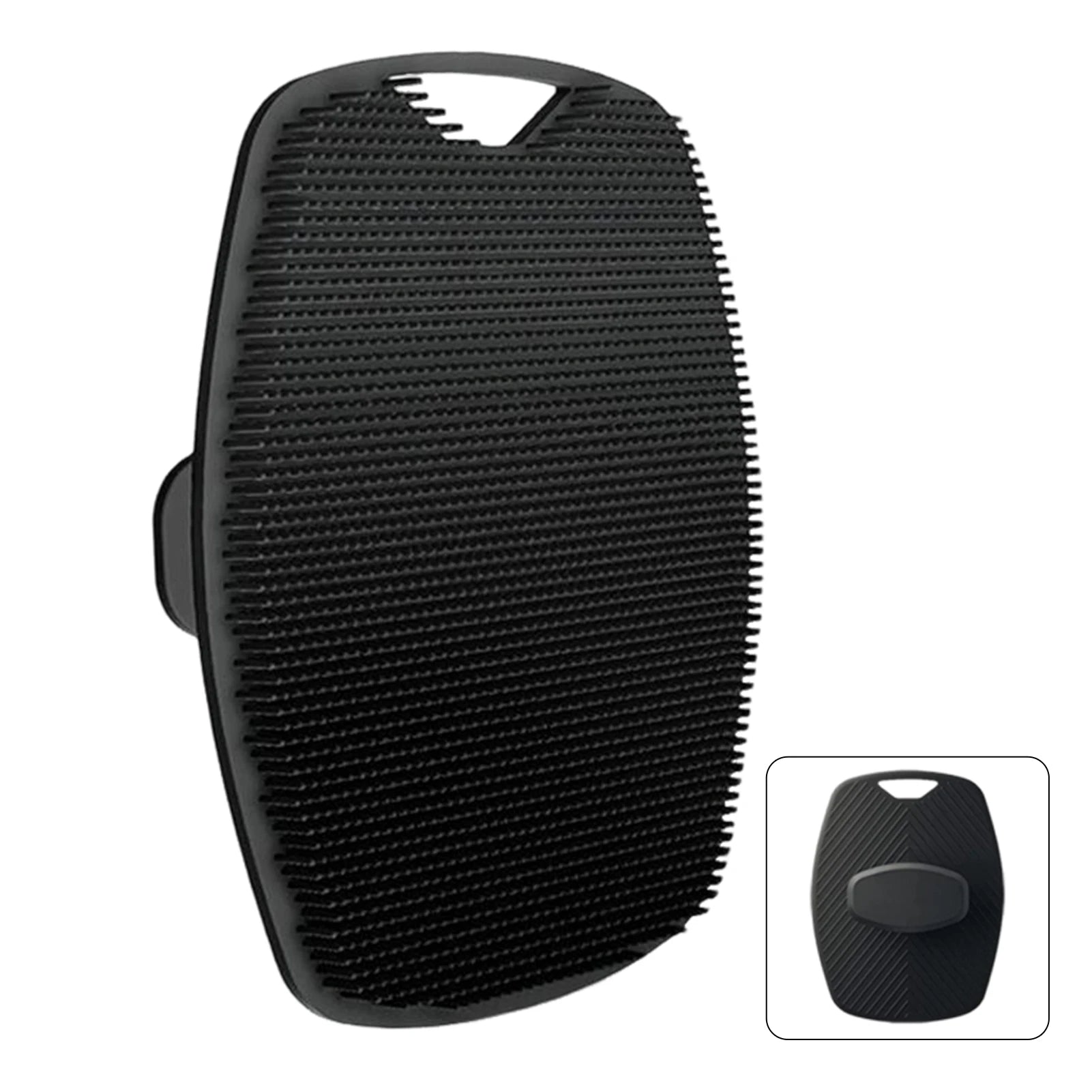 Black Silicone Body Scrubber