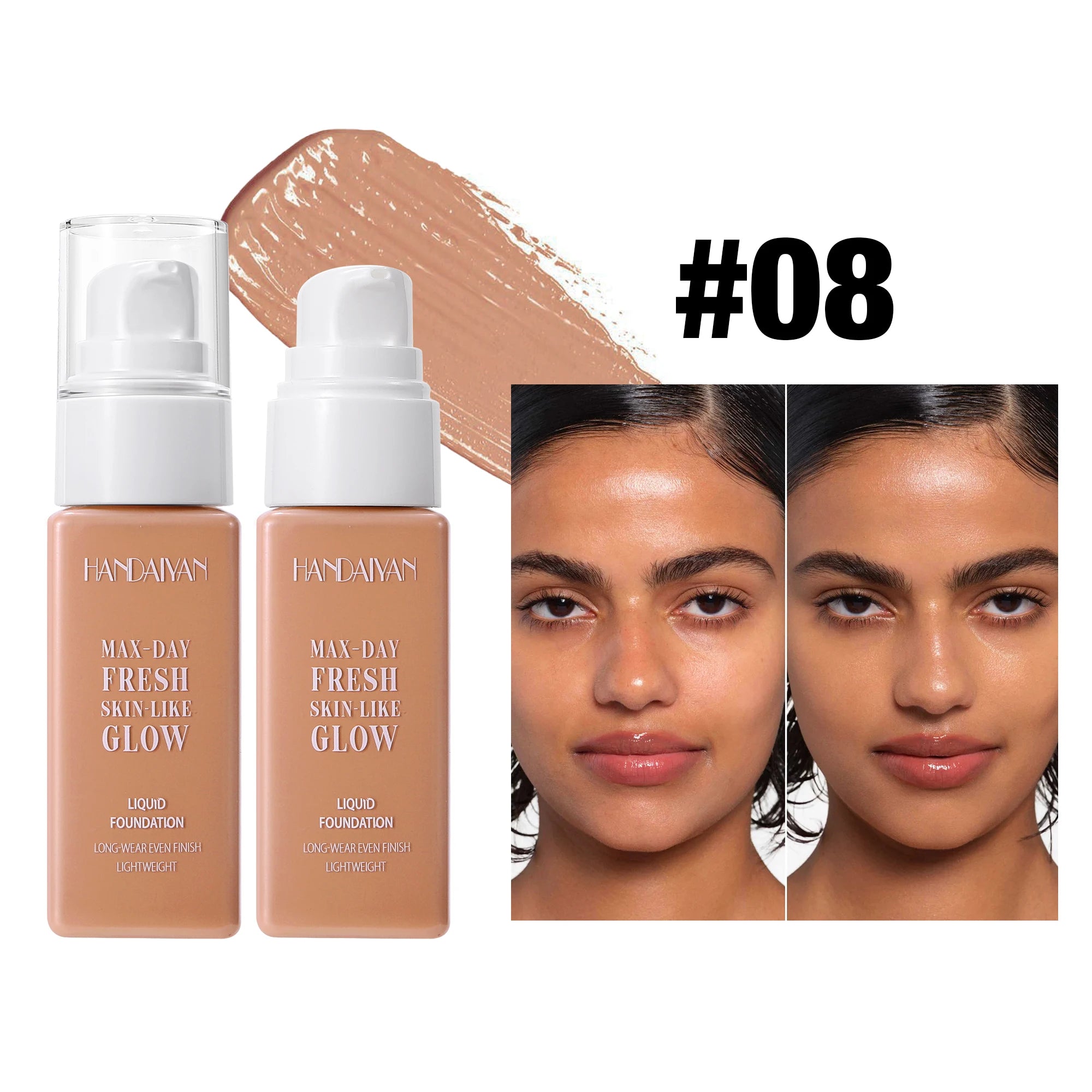 Long-Lasting Liquid Foundation