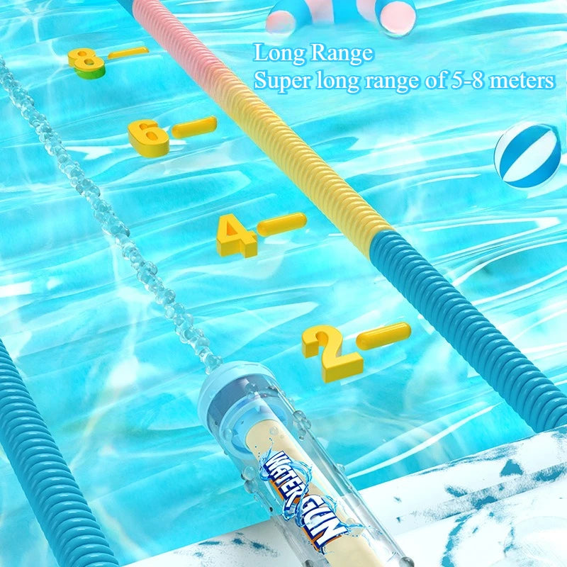 Pull-Back Fireworks Water Gun