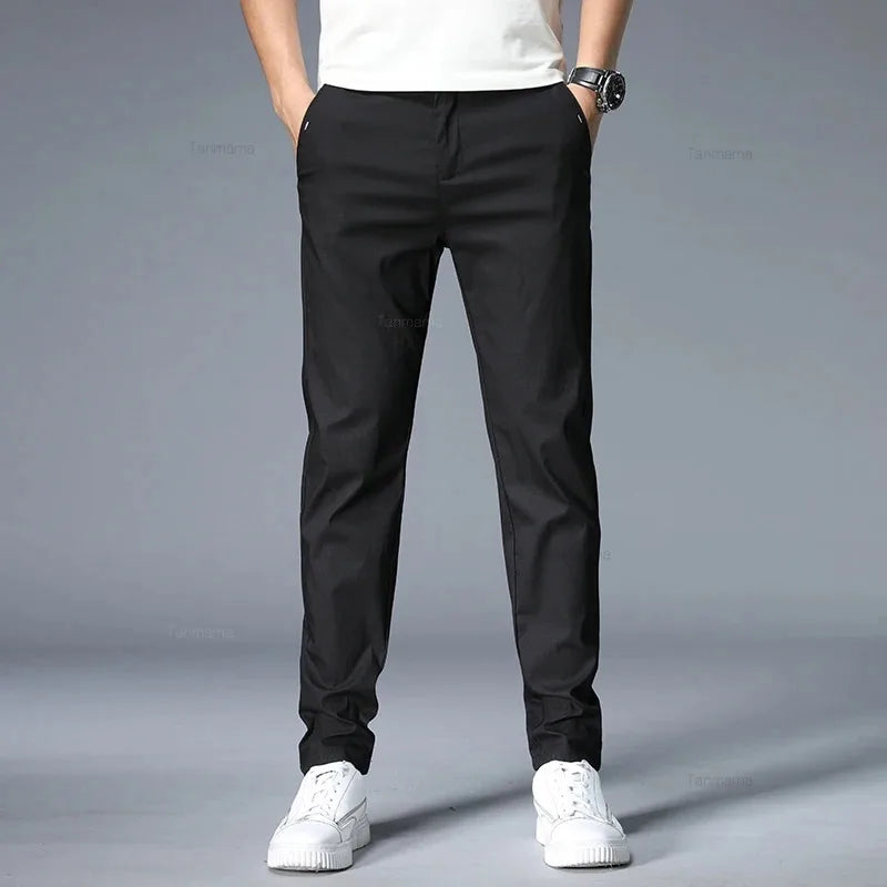 Slim Fit Ultra-Thin Casual Trousers
