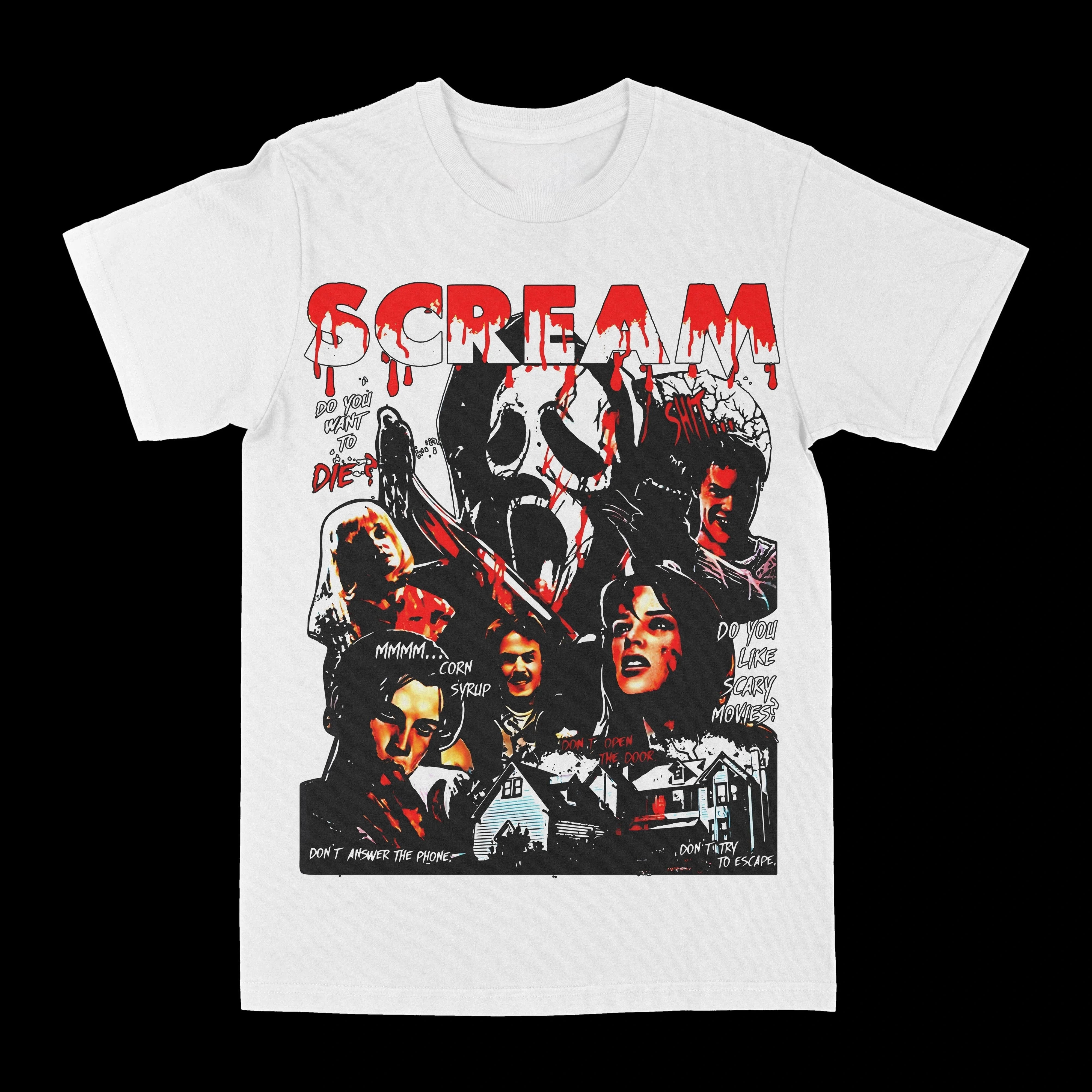 Ghostface Horror Movie T-Shirt