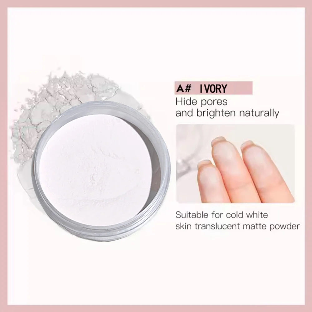 Waterproof Matte Loose Setting Powder