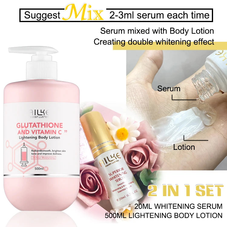 Vitamin C Glutathione Brightening Body Lotion