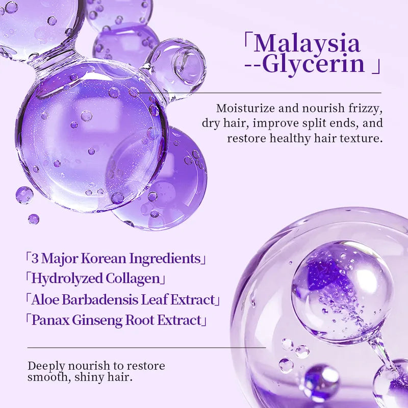 Salon-Grade Keratin Hair Repair Set