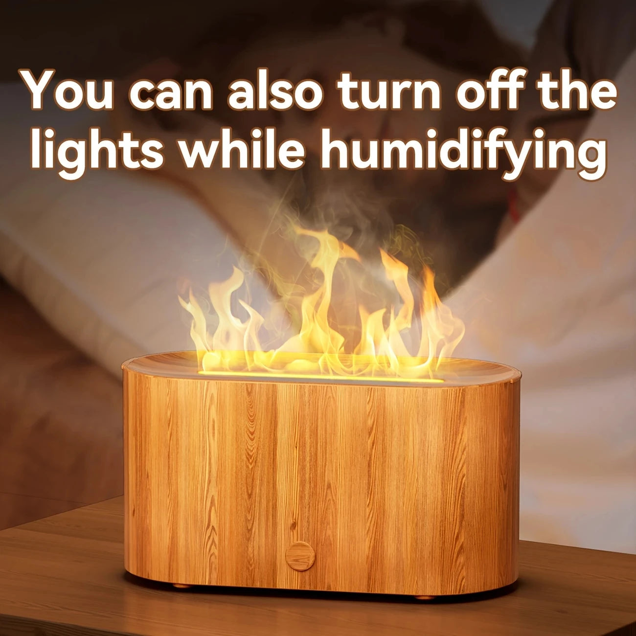 Flame Effect Aromatherapy Humidifier