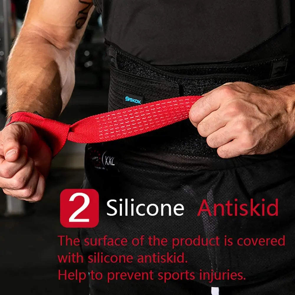 Anti-Slip Weightlifting Wrist Straps