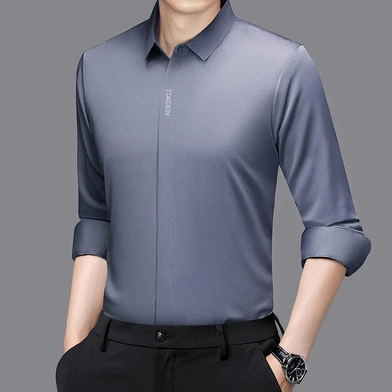 Men’s Wrinkle-Free Long Sleeve Shirt