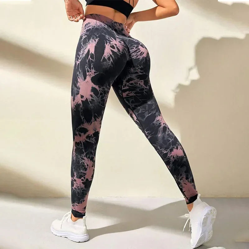 Seamless Hollow Out Leggings