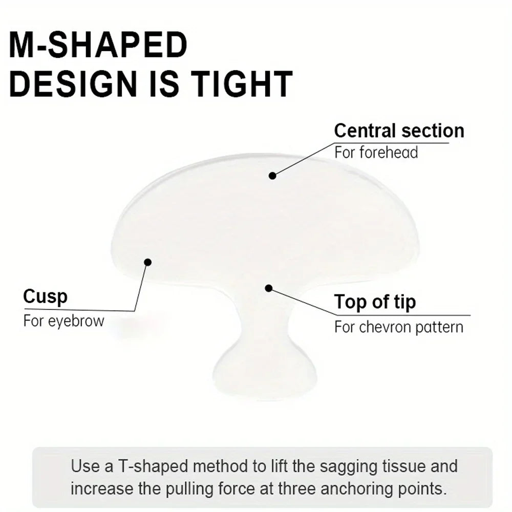 6PCS Reusable Silicone Anti-Wrinkle Pads