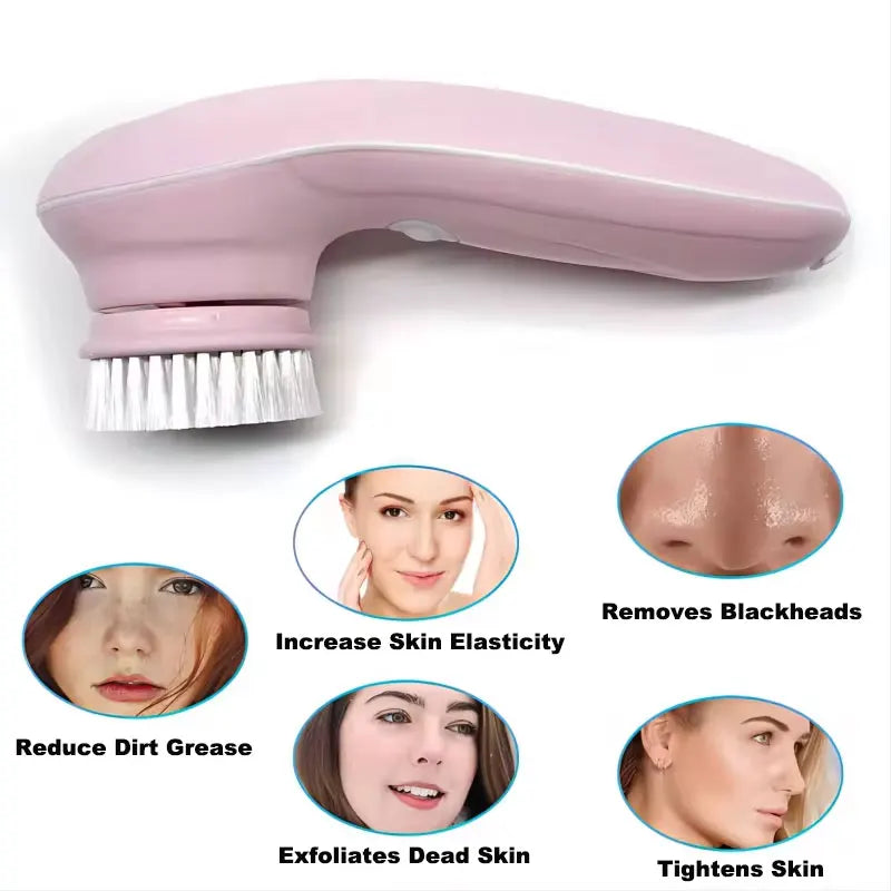 3-in-1 Electric Facial Cleansing Brush