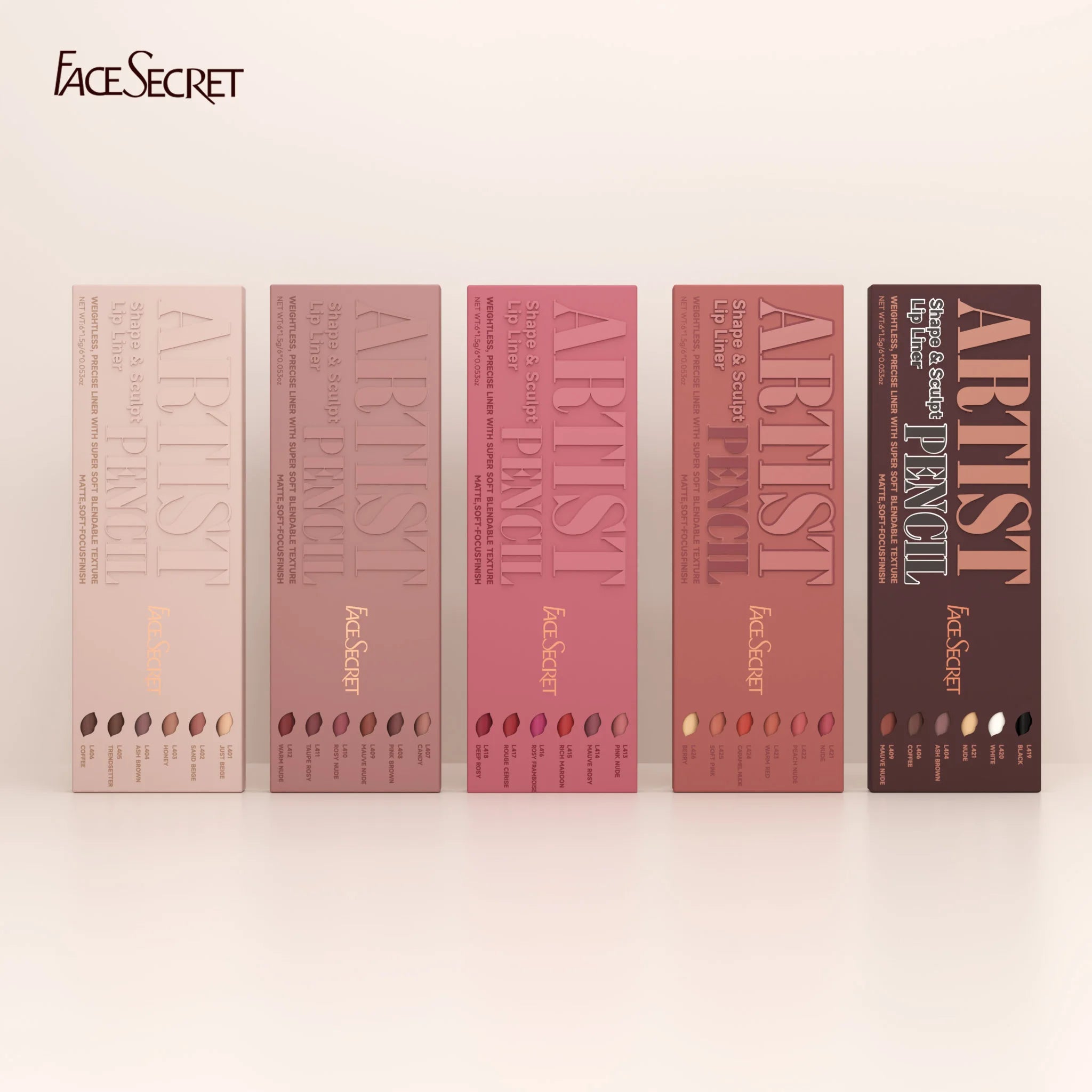 Face Secret Lip Liner Set