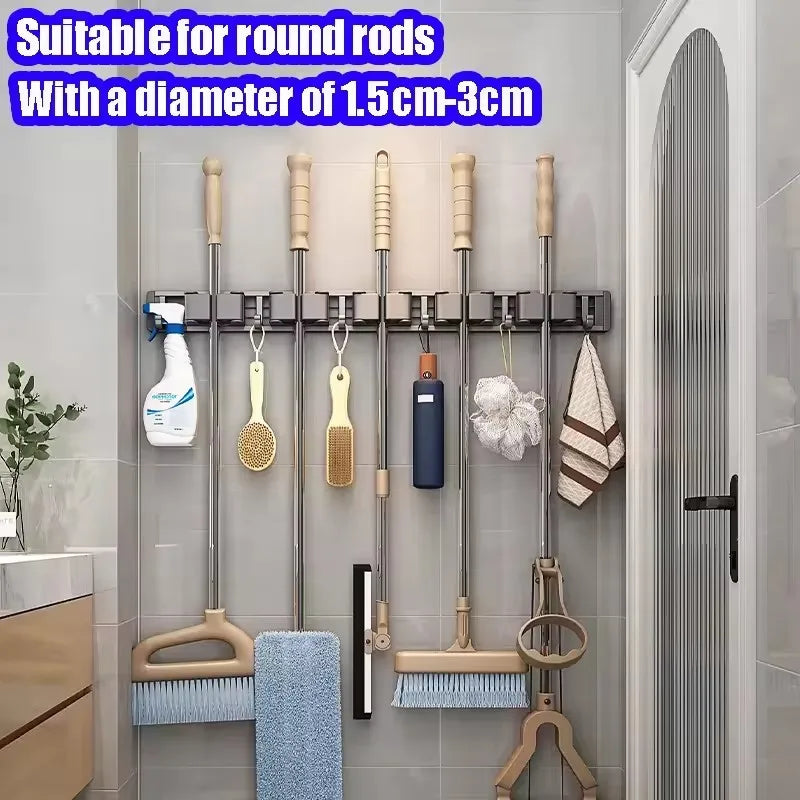 Wall Mounted Mop Broom Holder