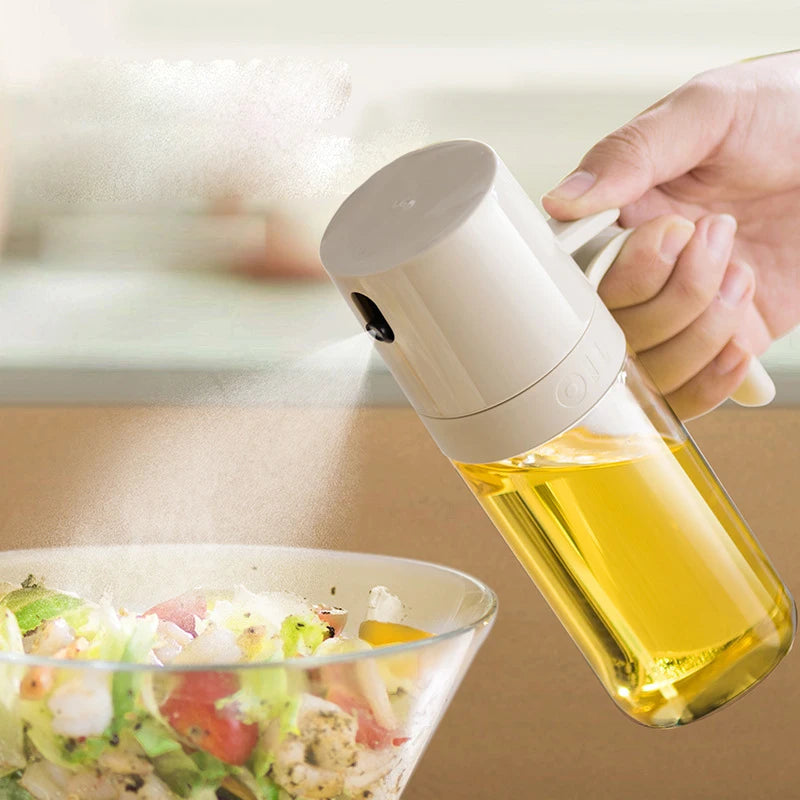 Glass Oil Spray Bottle Cooking Dispenser 250ml