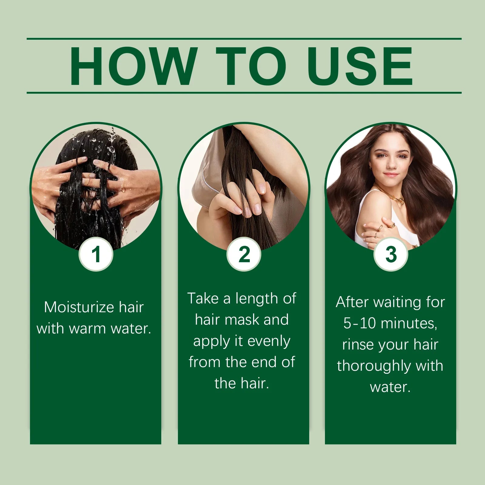 Avocado Oil Hair Mask Restores Dry