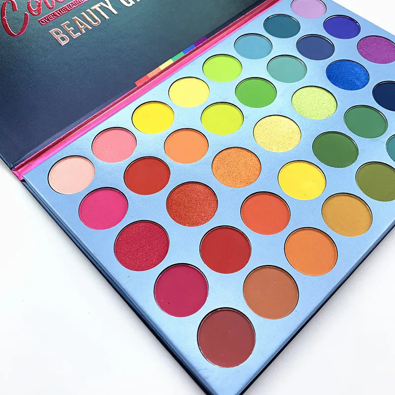 39-Color Neon Glitter and Matte Eyeshadow Palette