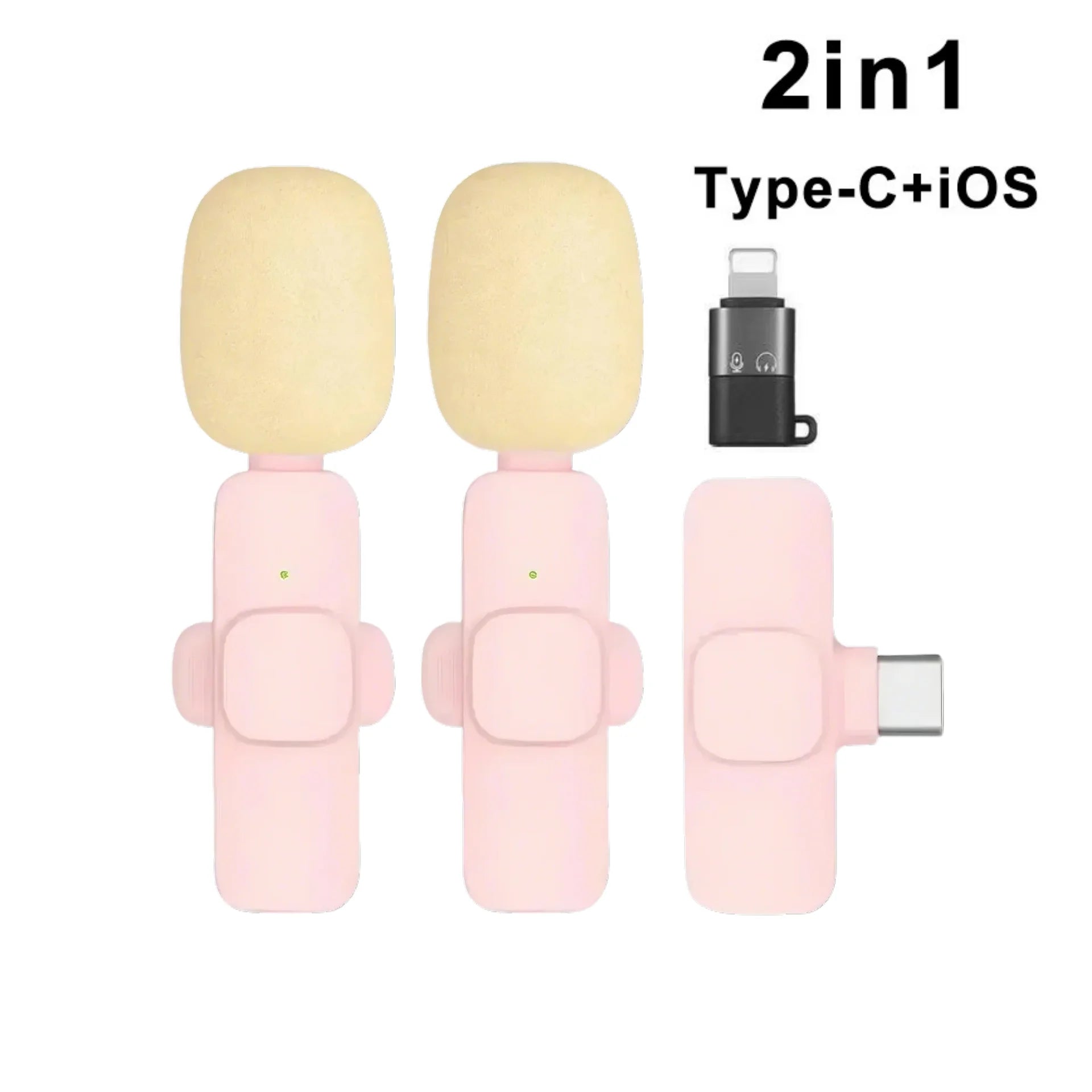 Portable Wireless Lavalier Microphone