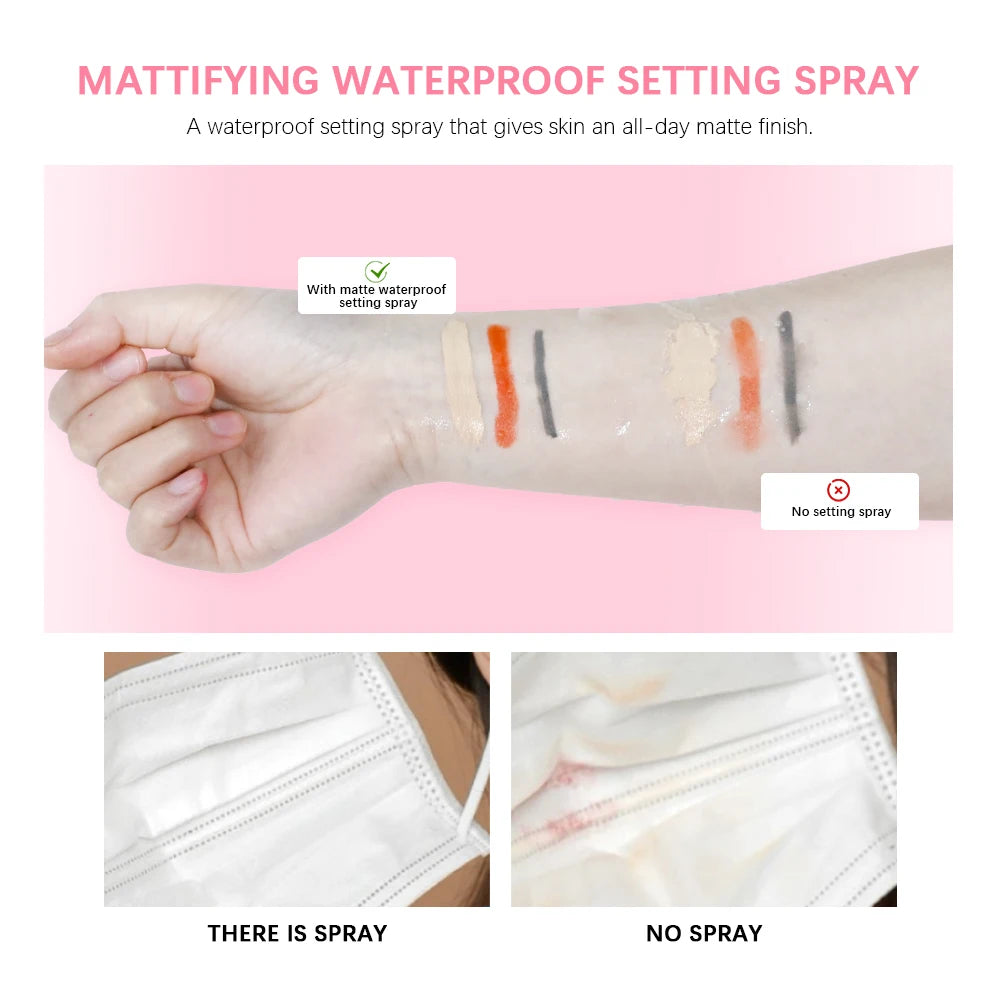Waterproof Mattifying Setting Spray