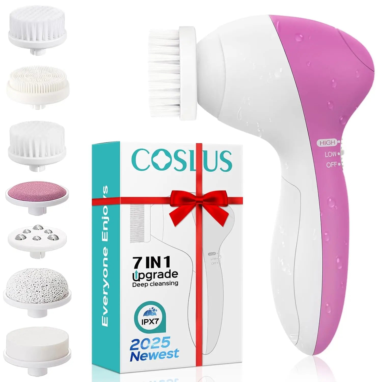 7-in-1 Electric Facial Cleansing Brush