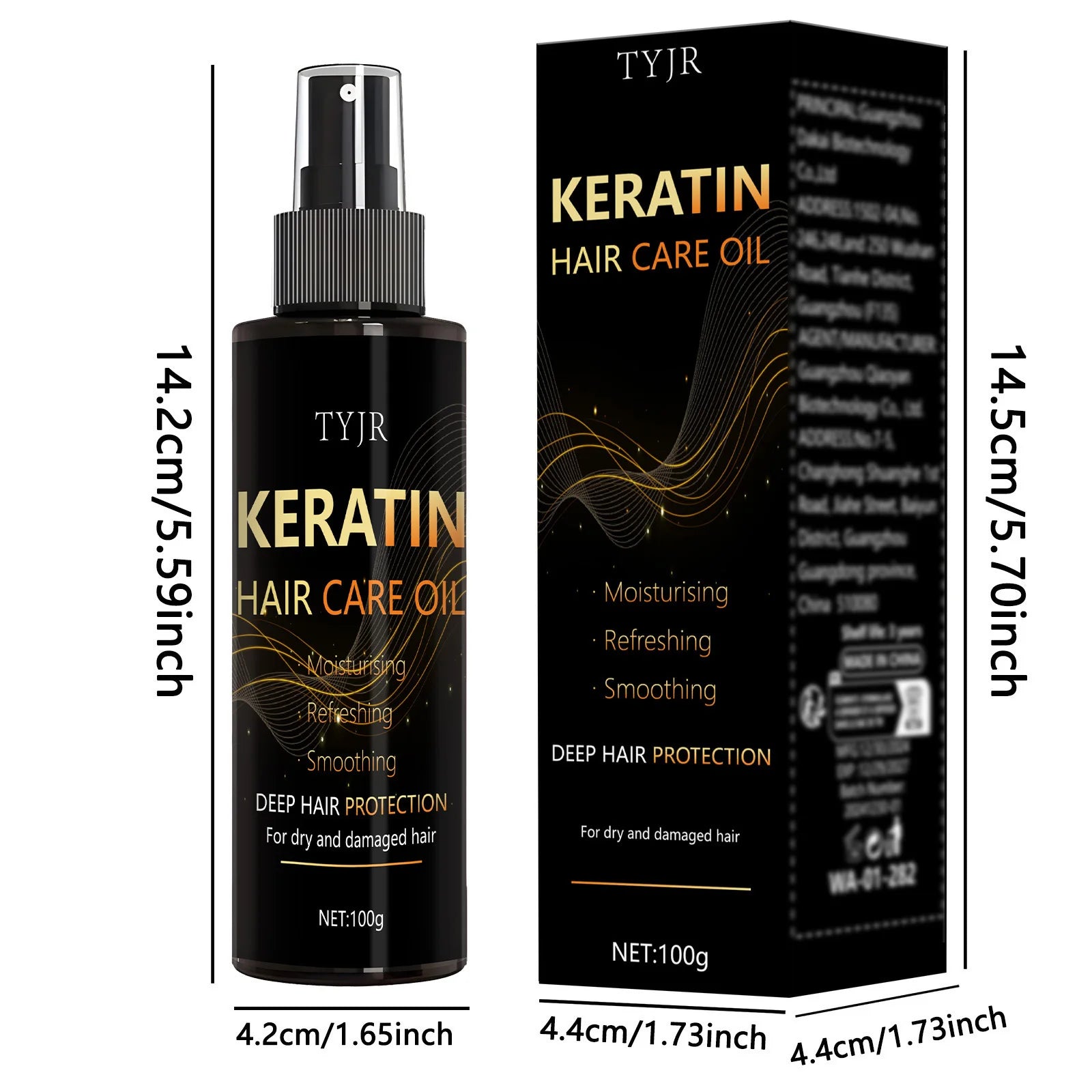 Keratin Repair Hair Oil