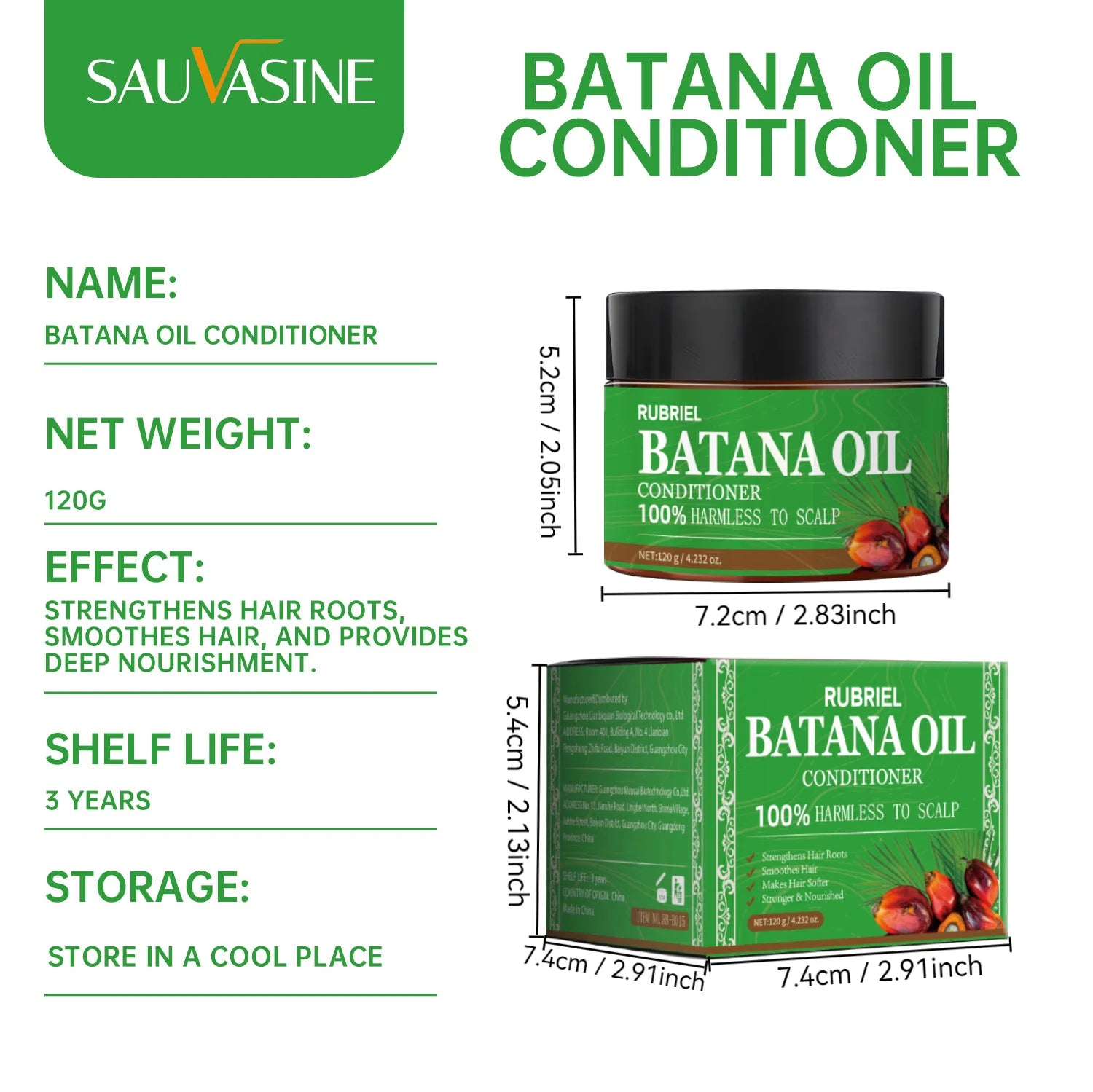 Batana Oil Shampoo and Conditioner Set