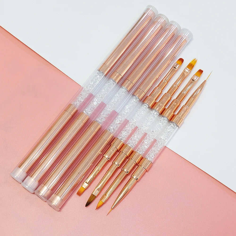 Professional Dual-ended Nail Brush