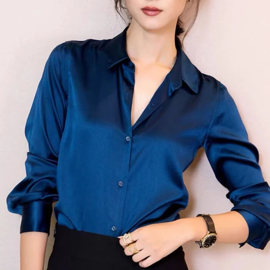 Elegant Satin Blouse