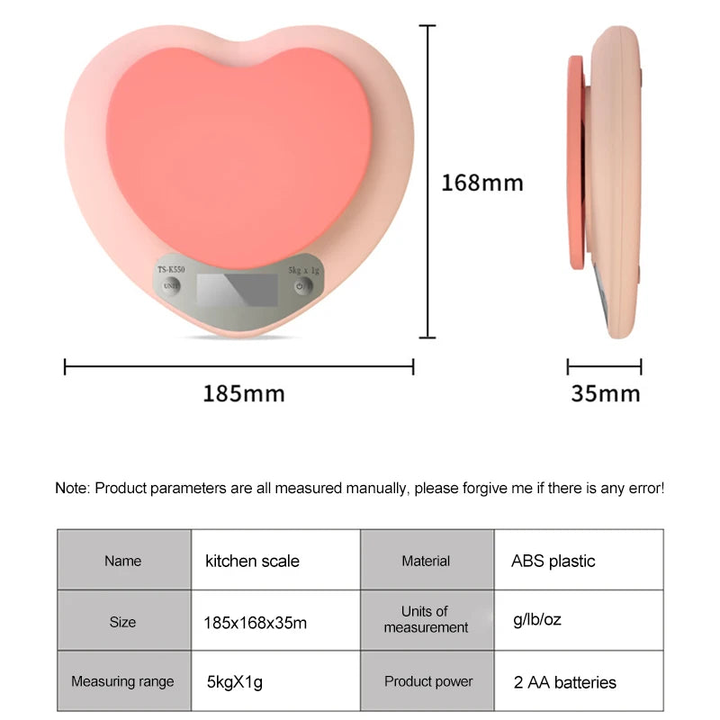 Heart-Shaped High-Precision Scale