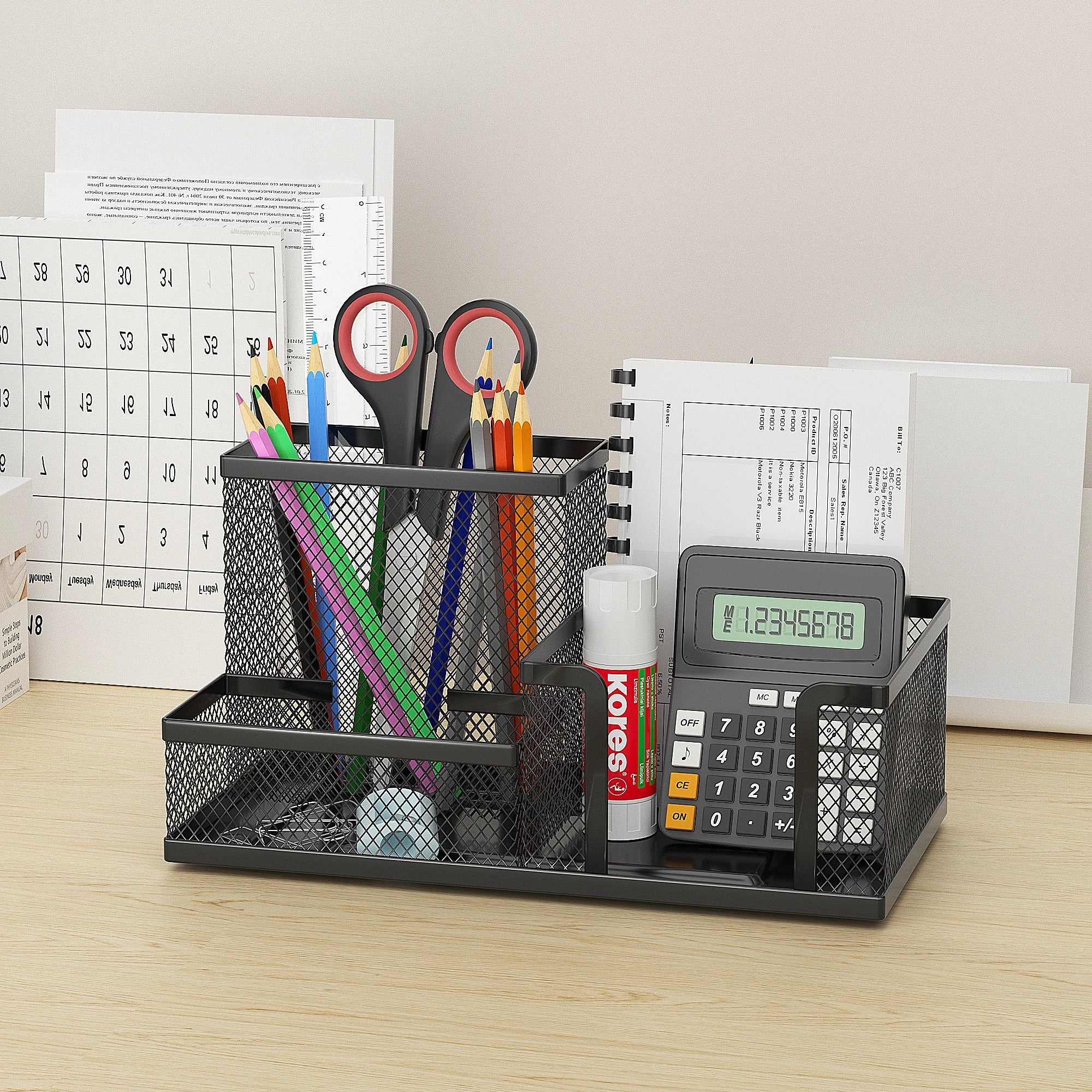 Mesh Desk Organizer