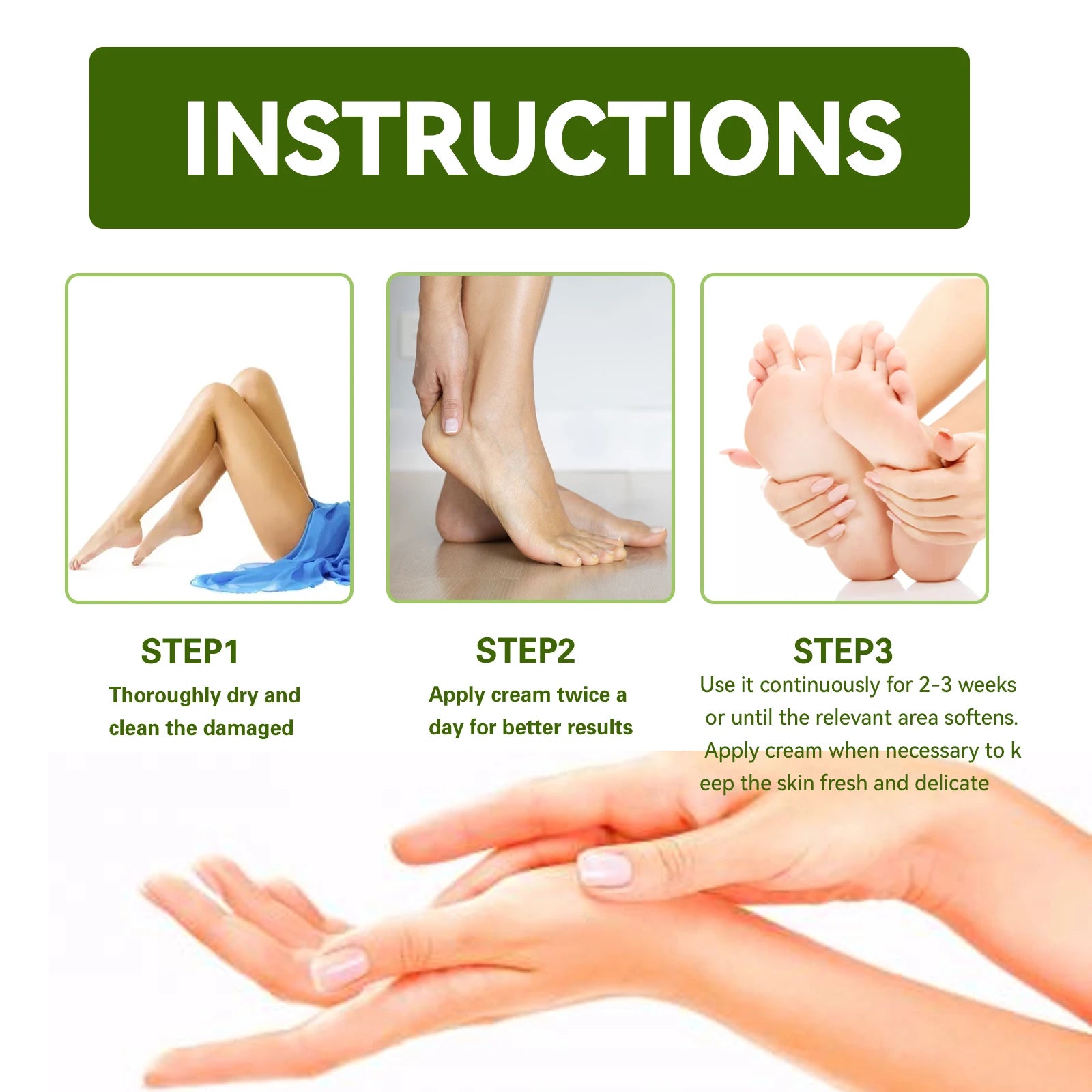 Cracked Heel Repair Foot Cream