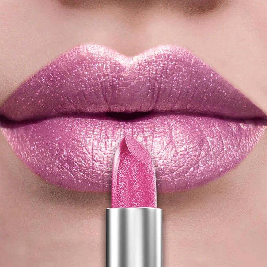21-Color Metallic Glitter Lipstick Set