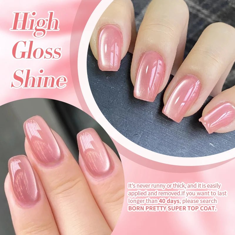 Pink Magnetic Cat Eye Jelly Gel Polish