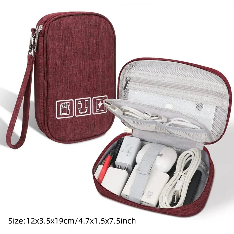 Fashion Solid Color Makeup Bag