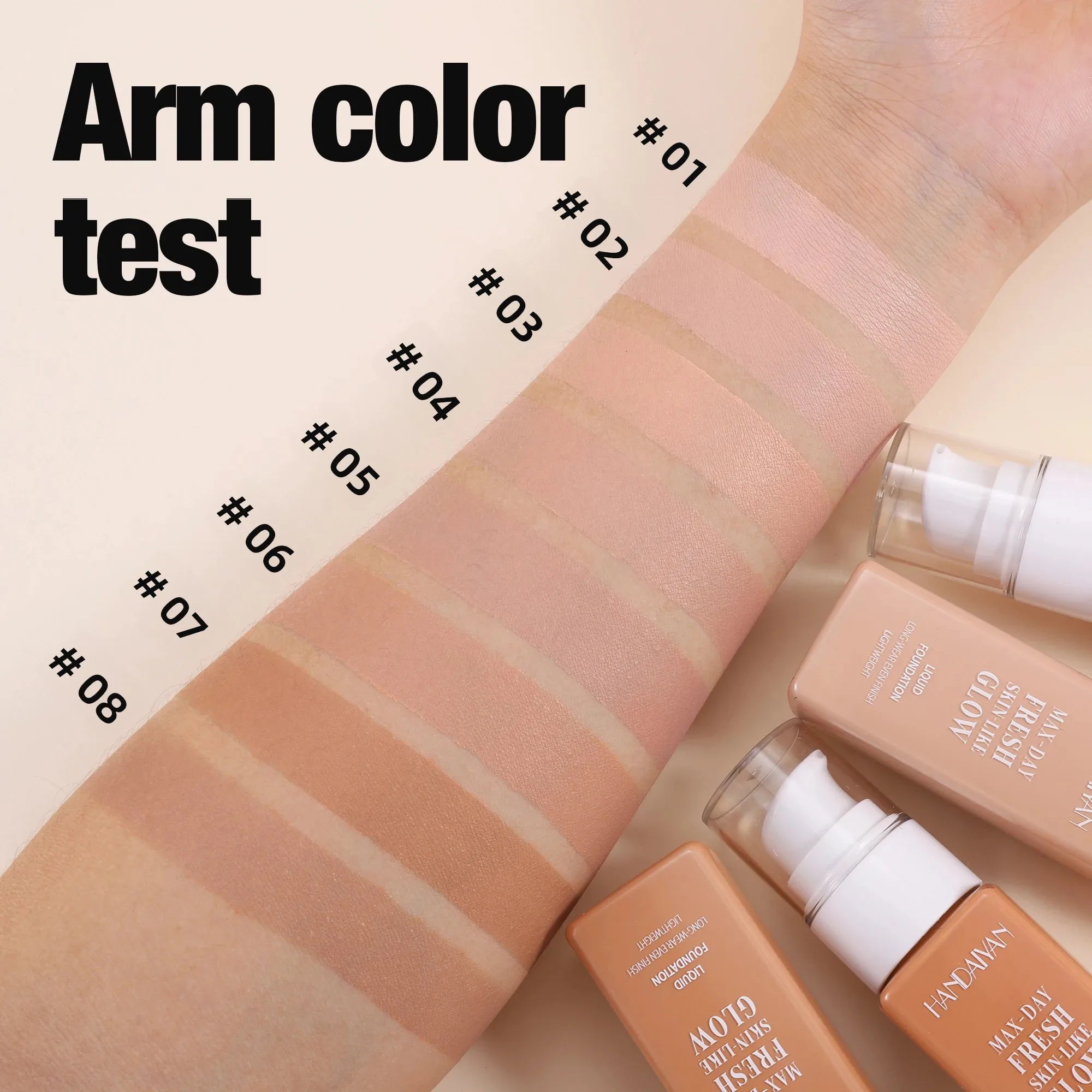 Long-Lasting Liquid Foundation