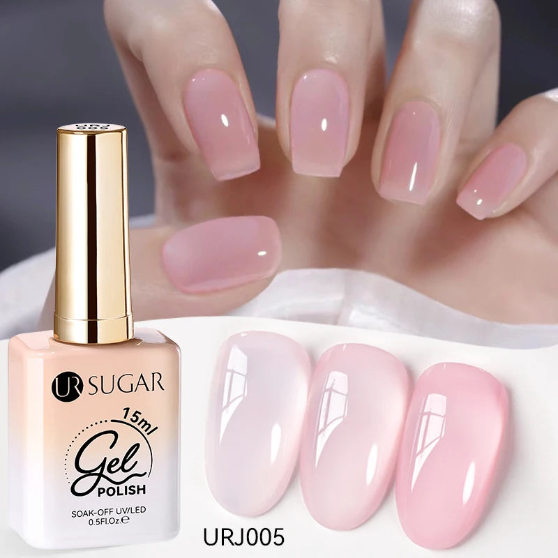 Jelly Milky White Translucent UV Gel Polish