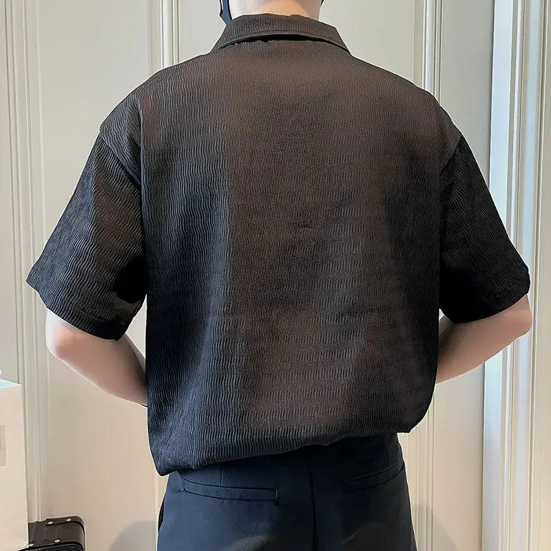 Ice Silk Cargo Shirt