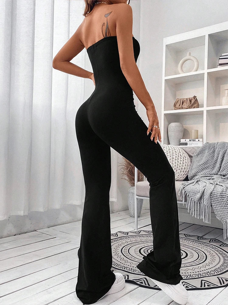 Summer Women's Bustier Jumpsuit