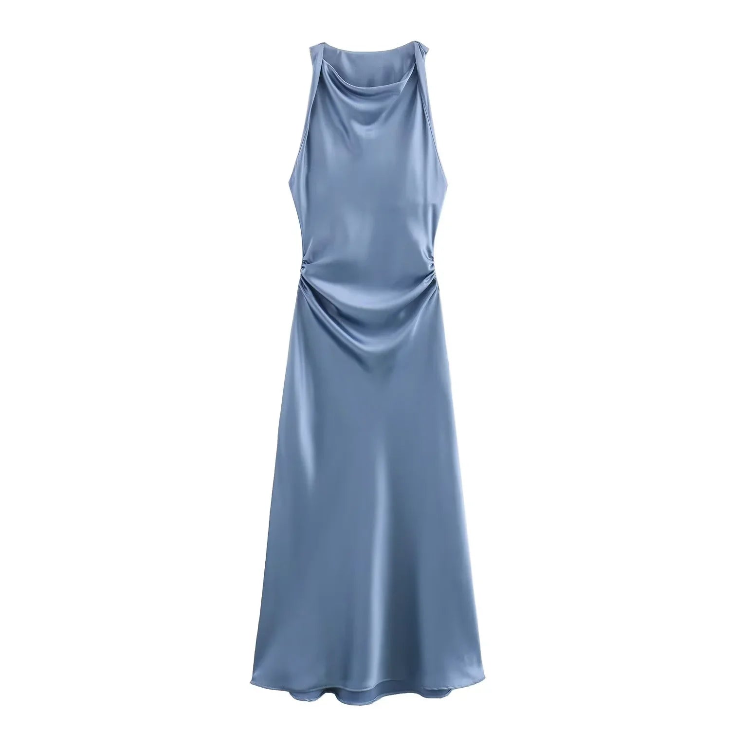 Elegant Satin Slip Dress