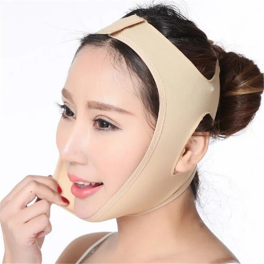 Elastic Face Slimming Bandage for V Line Facial Contouring