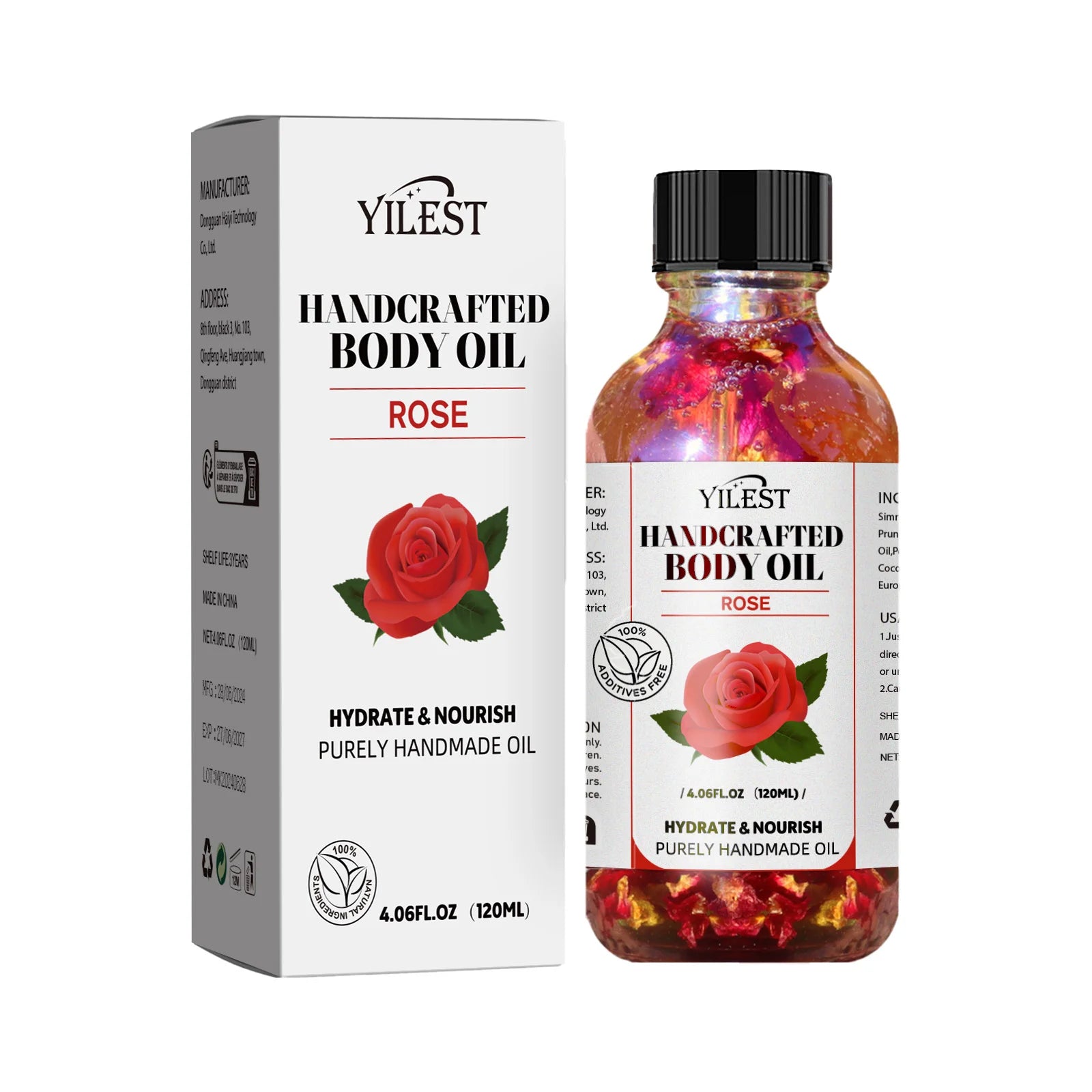 Vanilla Stress Relief Massage Oil