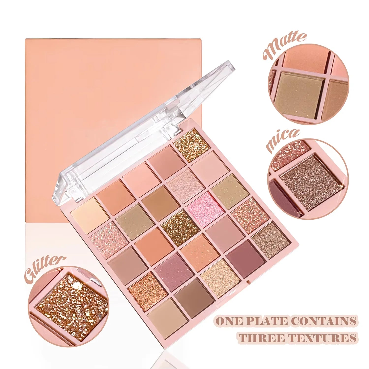 25-Color Oatmeal Milk Tea Eyeshadow Palette
