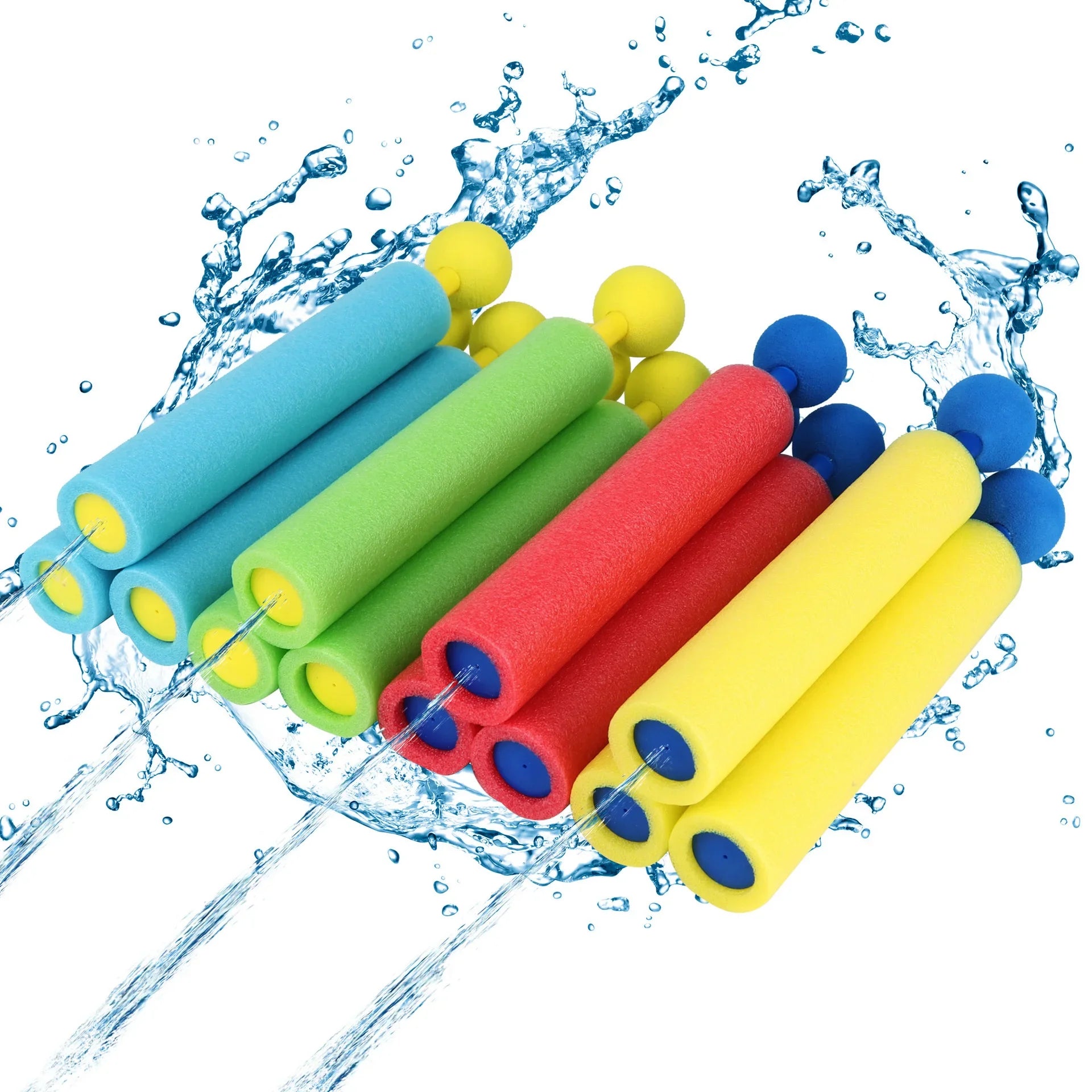 4-Pack Kids Water Blaster Guns