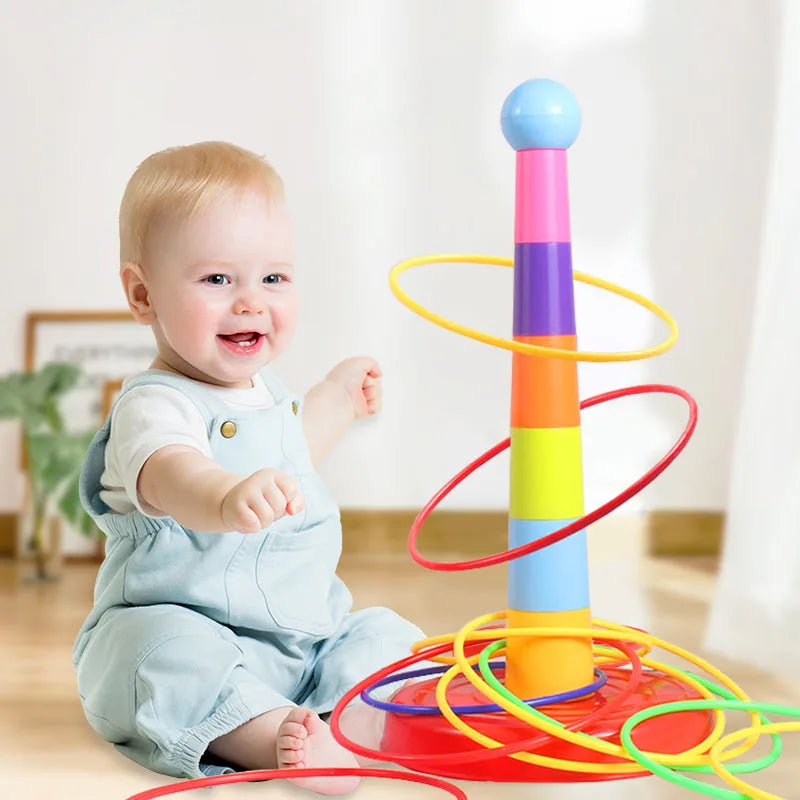 Ring Toss Stacking Game